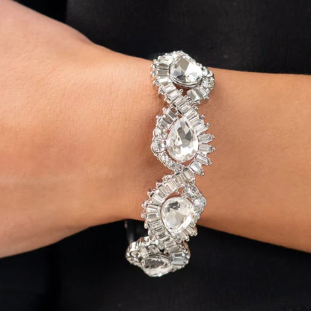 For the Win - White Bracelet